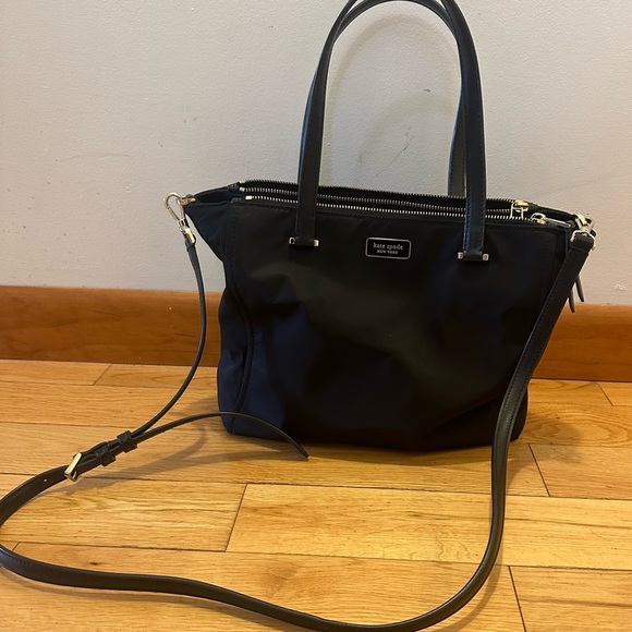 Kate Spade Black Dawn Breezy medium Satchel - Picture 1 of 3